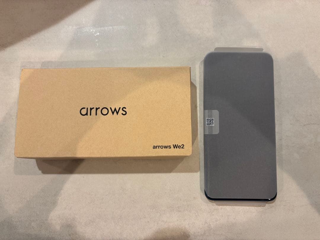 arrows スマートフォン ダークブルー 本体
