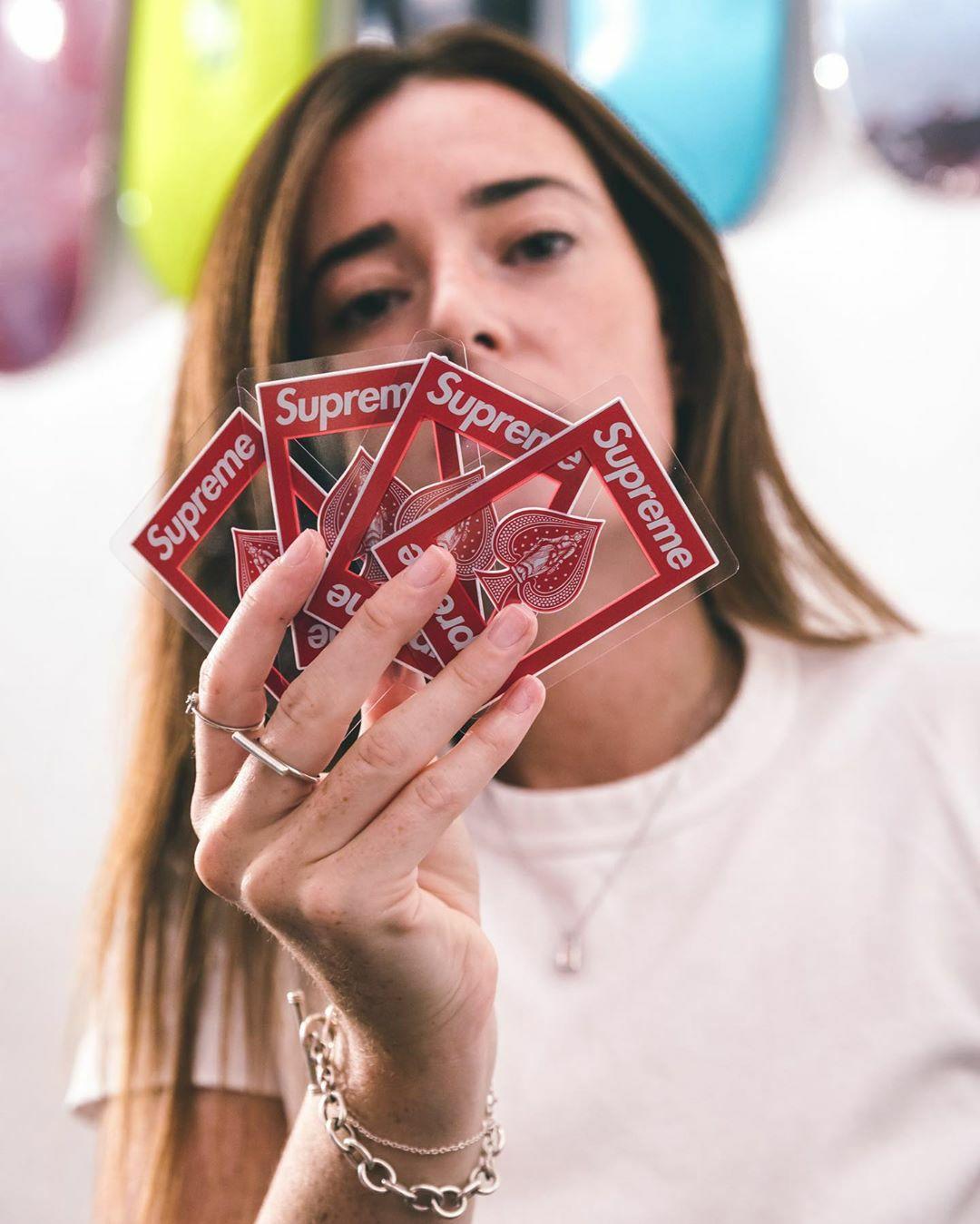 Supreme Bicycle Clear Playing Cards トランプ