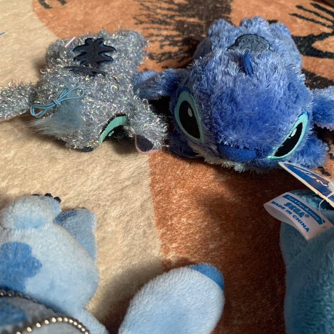 ディズニー　スティッチ　ぬいぐるみ　マスコット　セット