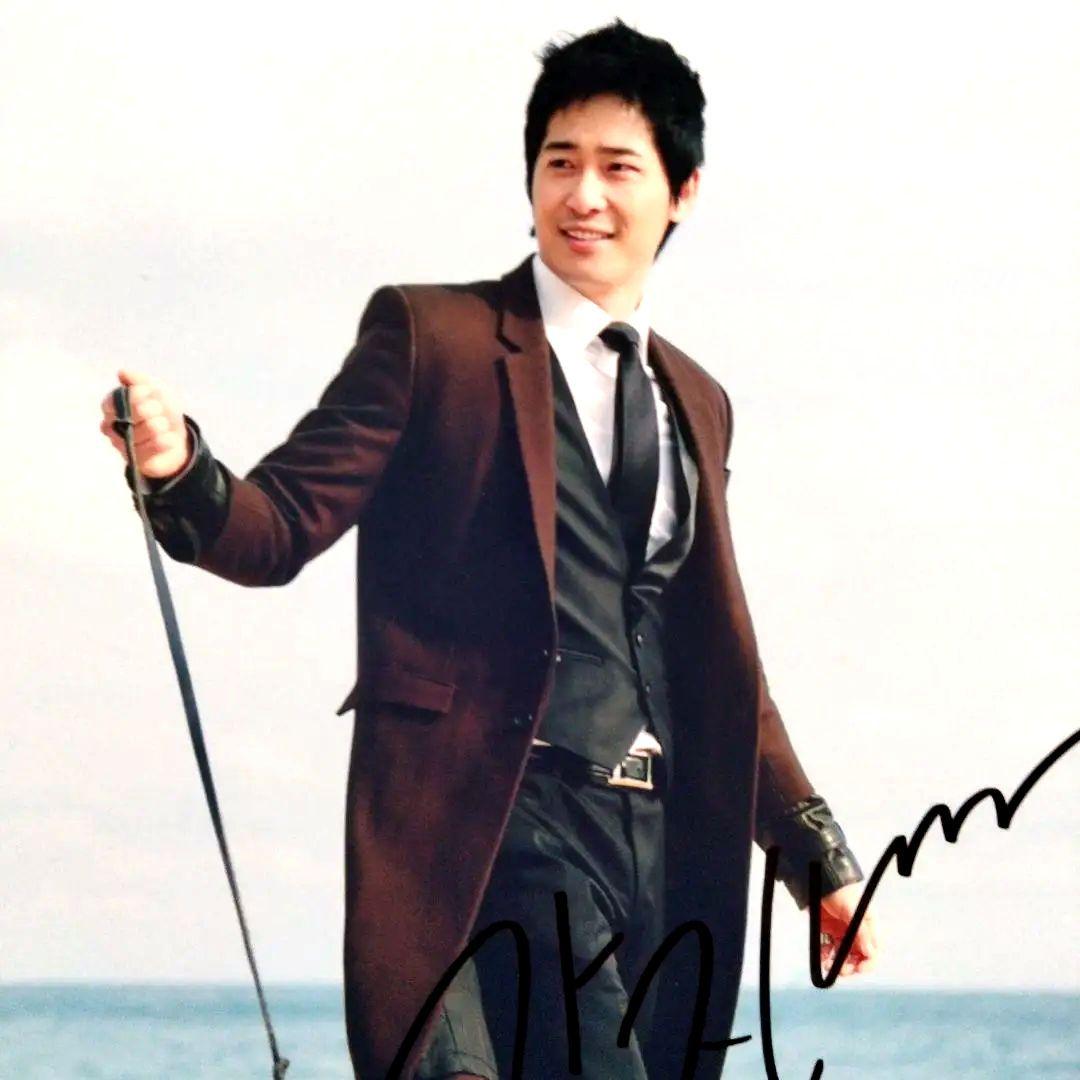 セール中…カン・ジファン直筆サイン入り超大型写真… Kang Ji Hwan