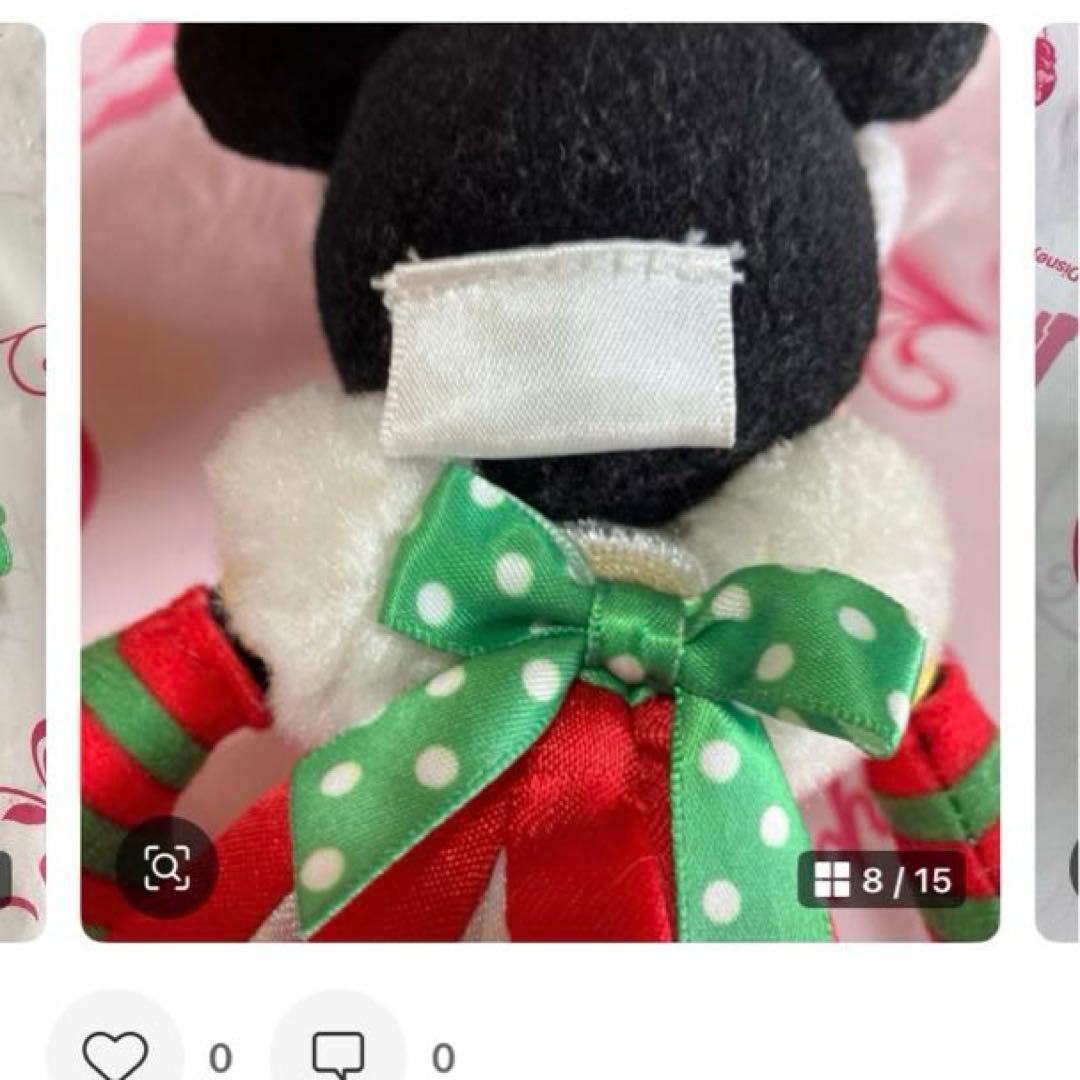 ディズニーリゾート　クリスマスぬいぐるみバッジ他セット〜BOX98