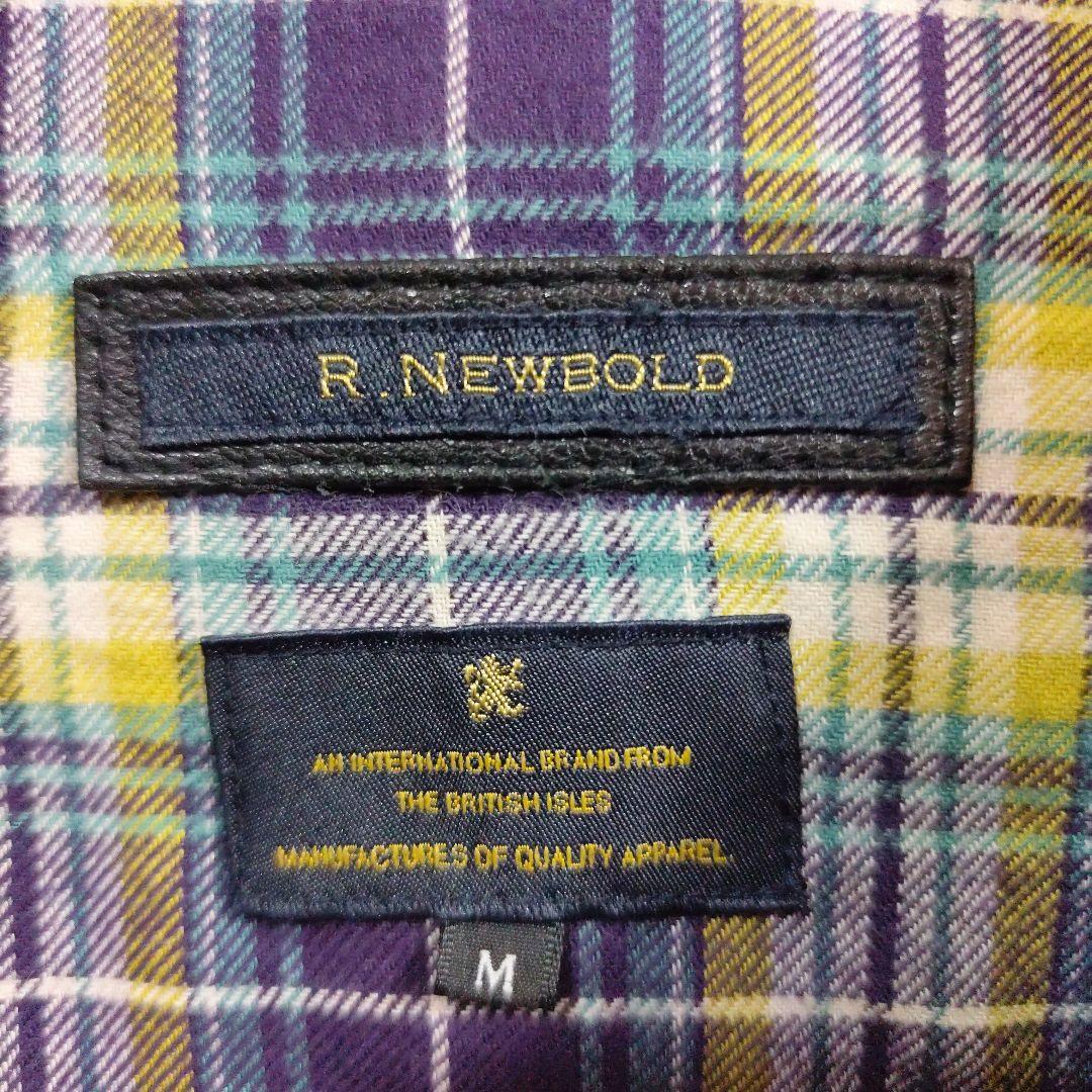 超美品　R.NEWBOLD　黒ゴートレザー（山羊革）シングルライダースジャケット