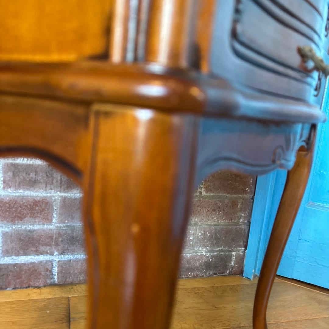 3段引き出し　　猫脚　検索　アンティーク