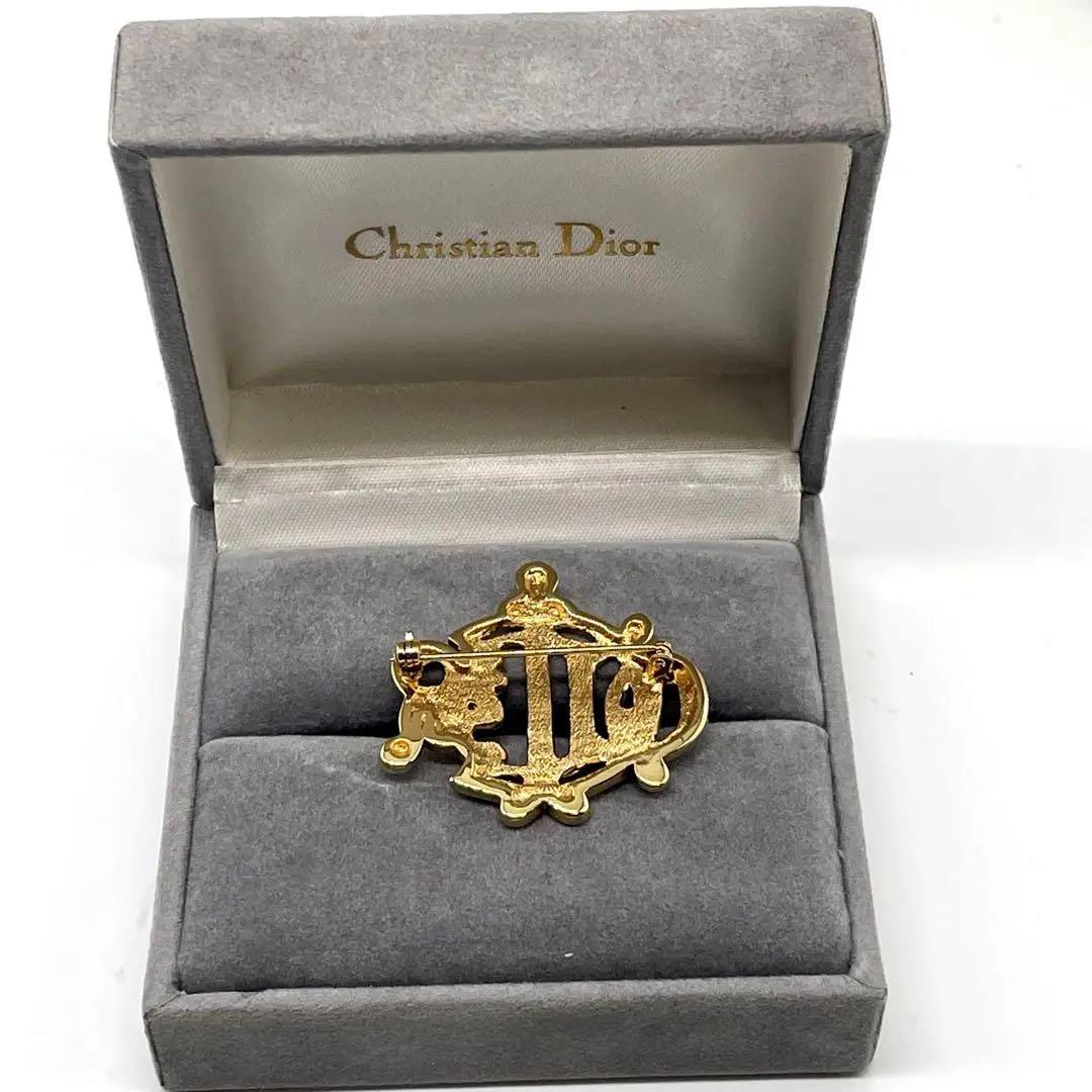 Christian Dior ディオール ブローチヴィンテージ ゴールド
