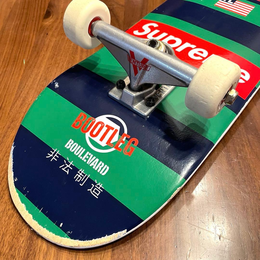 スケートボード　コンプリート　スケボー　ブルーバード　ベンチャー　ボーンズ　美品