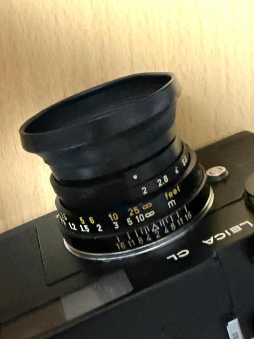 ライカCL LEICA SUMMICRON-C 40mm F2 露出計 バッグ