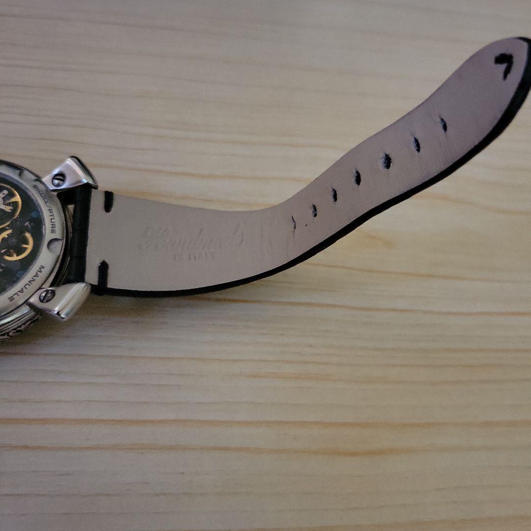 GaGaミラノ スカルデザイン メンズ腕時計 世界300本限定希少品