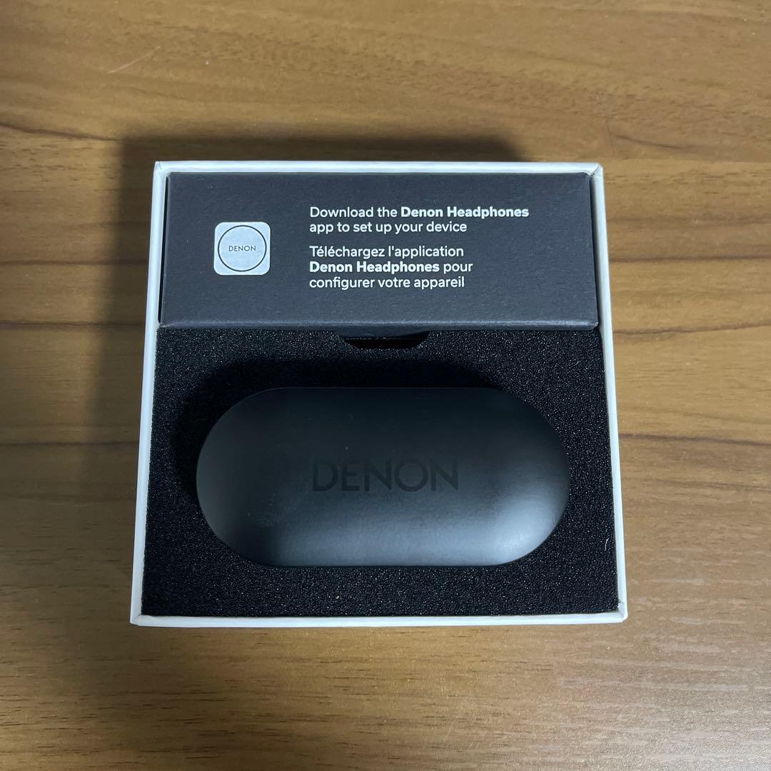 K*2様 DENON PerL Proワイヤレスイヤホン ブラック 充電ケース付