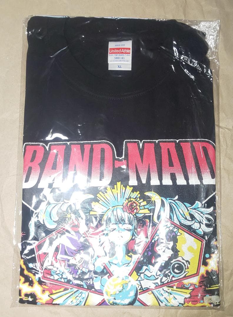 新品未開 BAND-MAID 2023AMECOMI-TシャツXLサイズ公式物販
