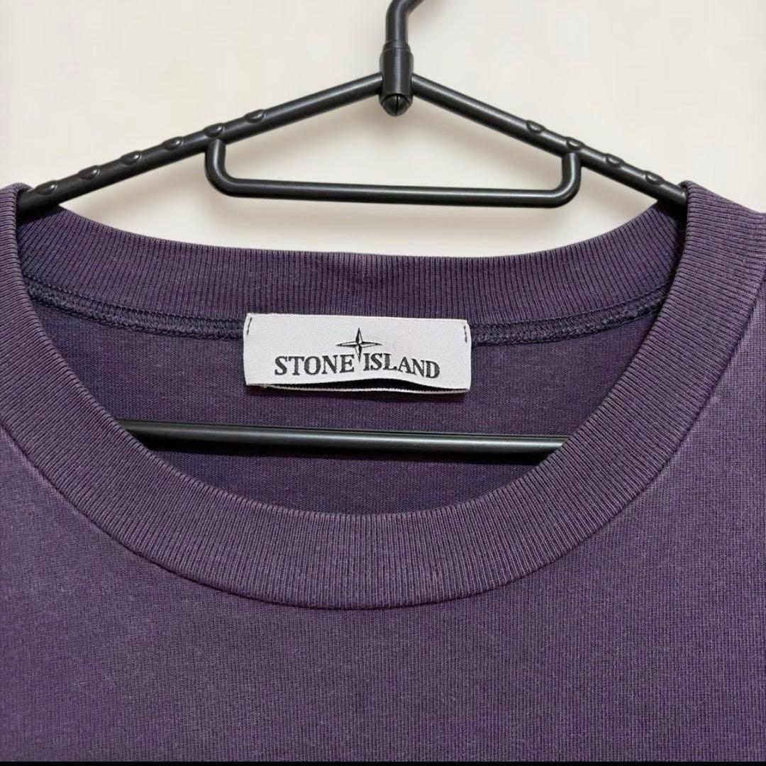 STONE  ロングTシャツ パープル 紫