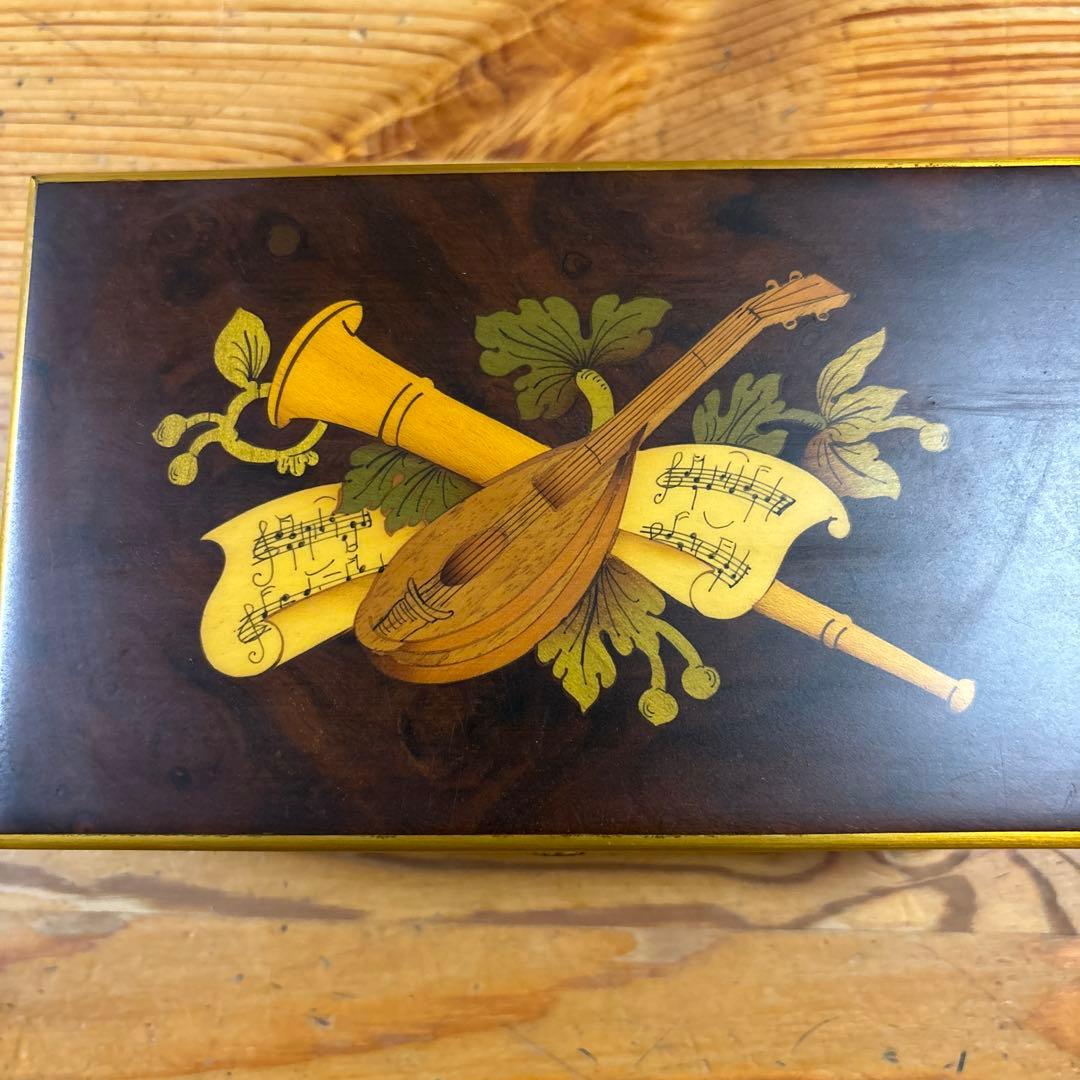 アンティーク　スイス製　REUGE リュージュ　オルゴール　2曲