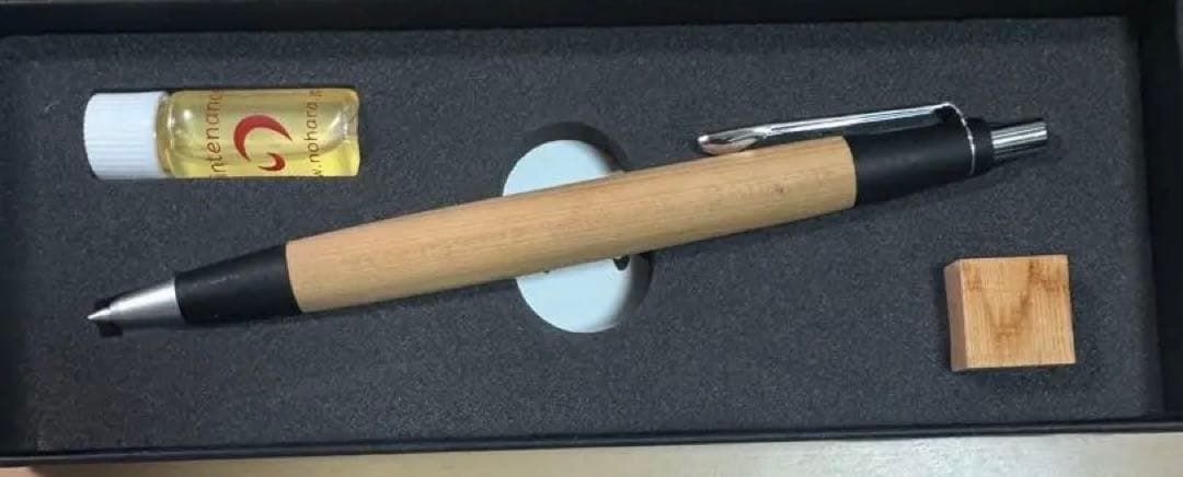 野原工芸　旧型　シャープペンシル　木曽檜　0.5 固定式口金