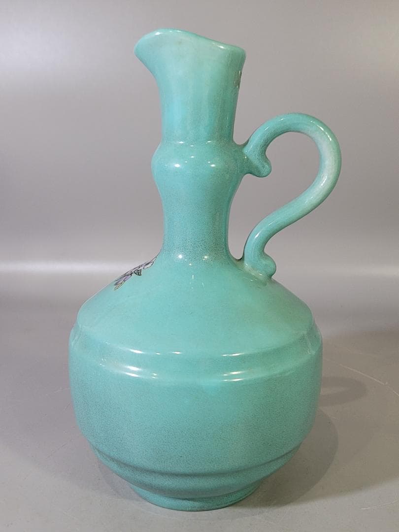 中国 色絵花模様 瓶 DT719