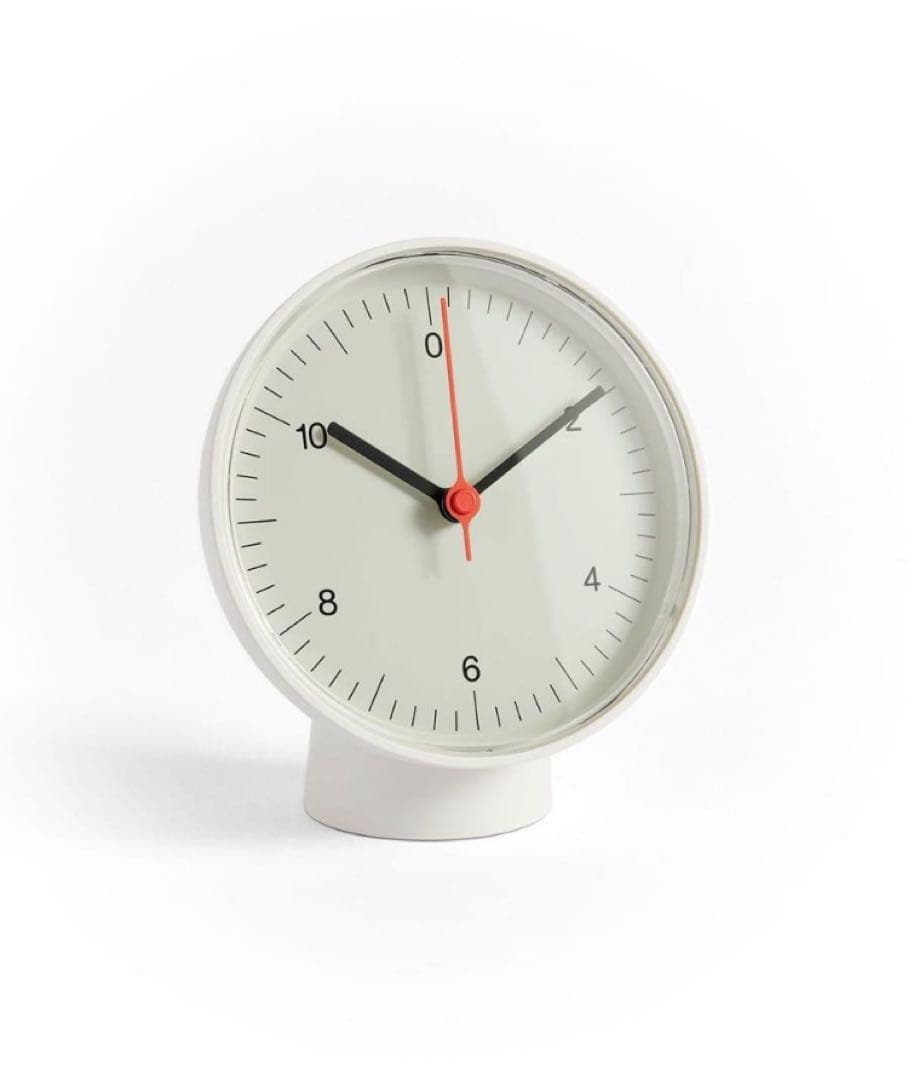 美品 HAY TABLE CLOCK white 置き時計