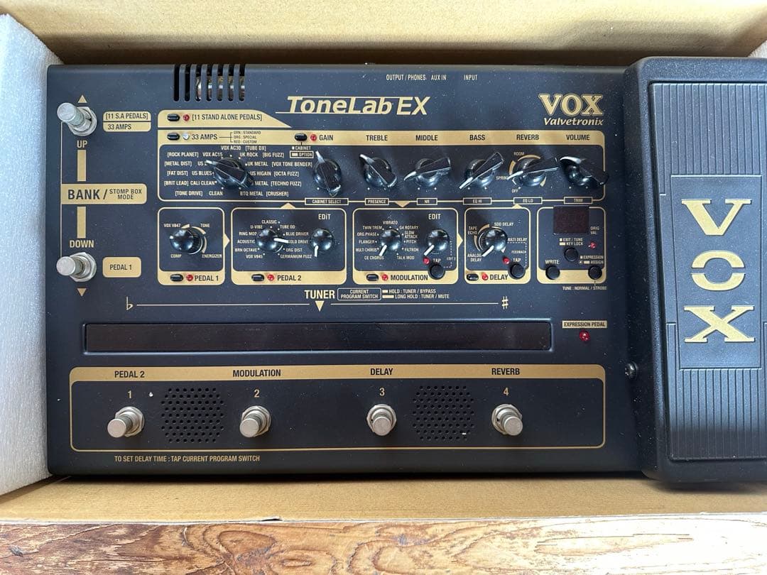 VOX ToneLab EX ギターエフェクター