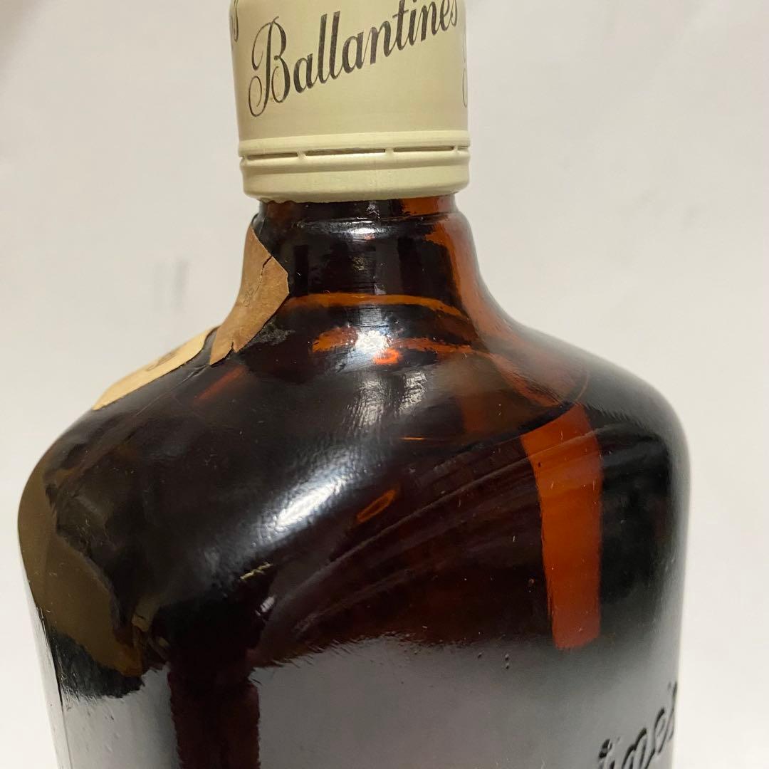 70年代 赤青紋章 バランタイン ファイネスト ウイスキー オールドボトル 特級