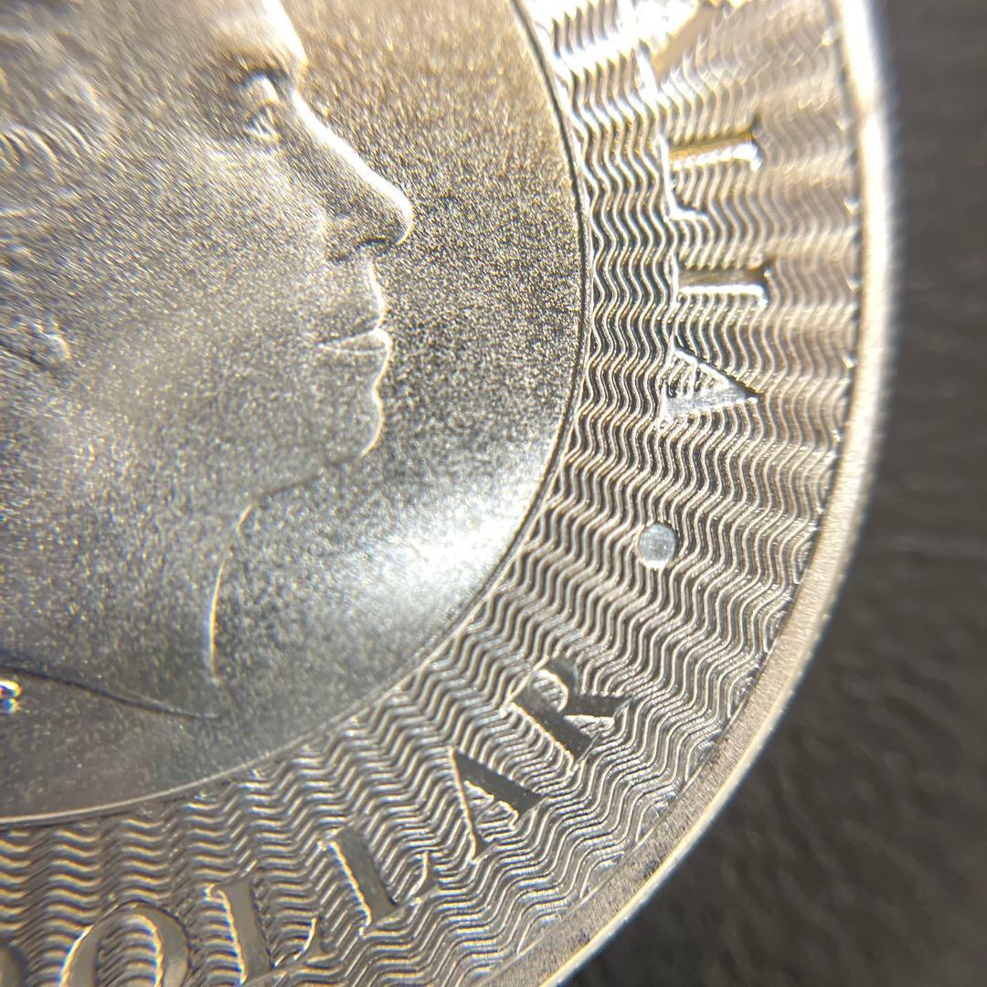 【純銀】オーストラリア　カンガルー 銀貨　1oz ケース付き　①