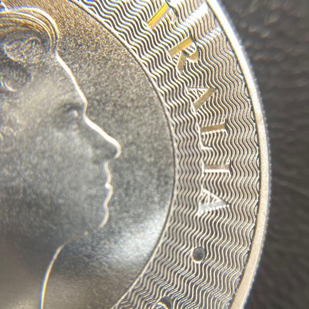 【純銀】オーストラリア　カンガルー 銀貨　1oz ケース付き　①