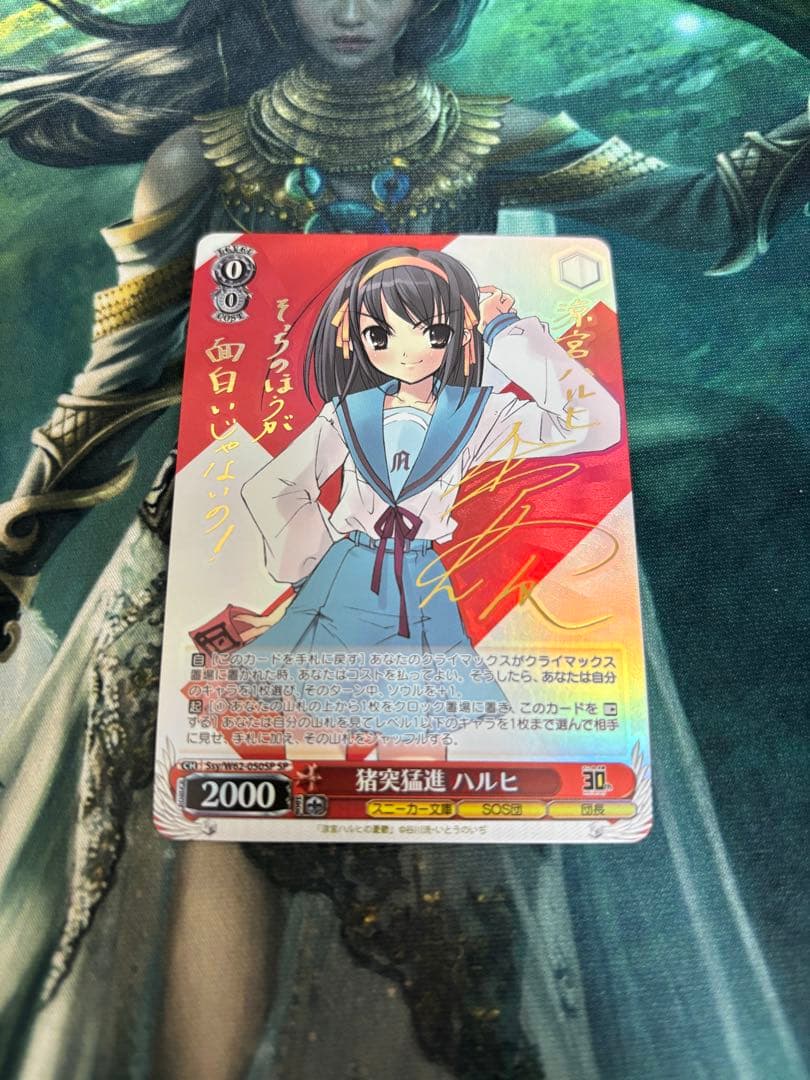 WS 猪突猛進ハルヒ　SP 平野綾サイン