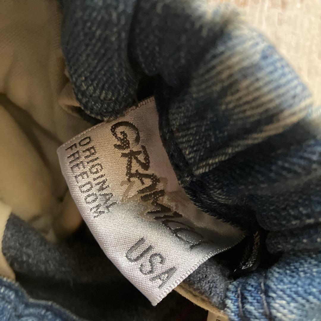 タグ付き デニムダンガリー グラミチ パンツ 150cm