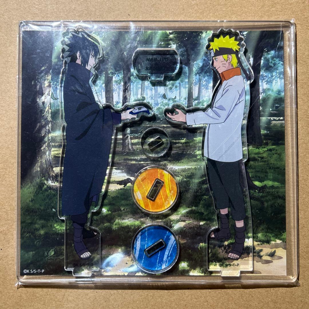 NARUTO J-WORLD限定 アクリルスタンド ナルト サスケ