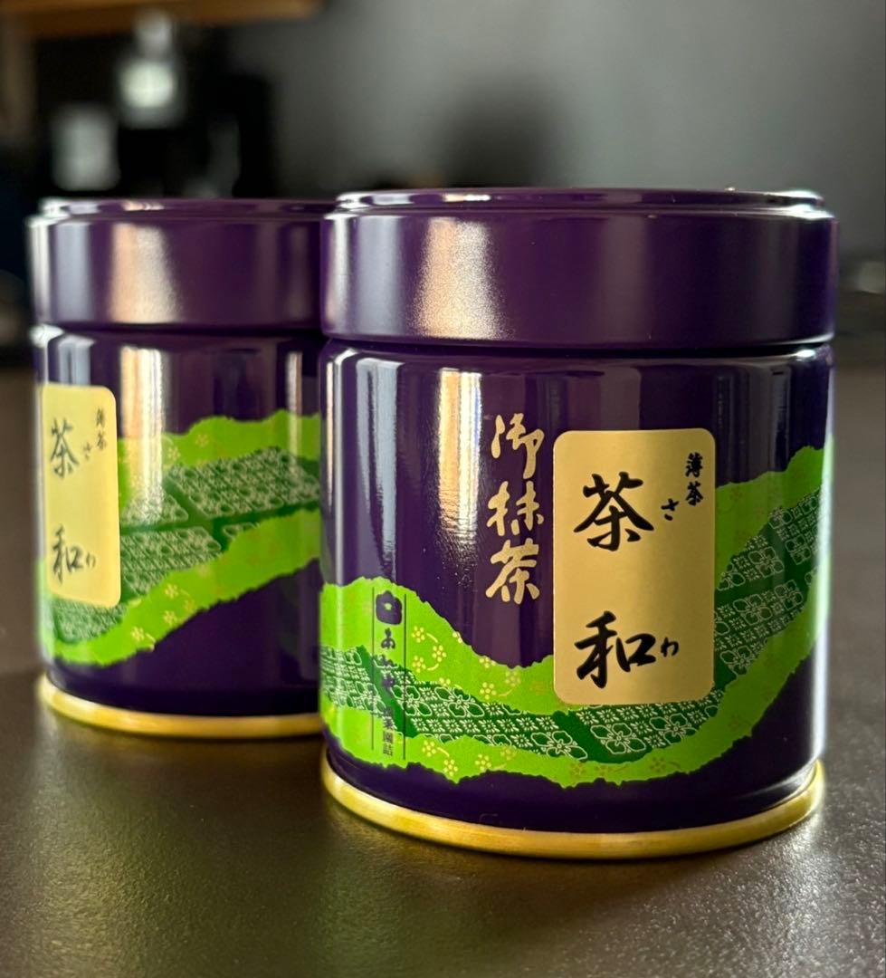 抹茶 茶和（さわ）40g 2個セット Green tea Matcha