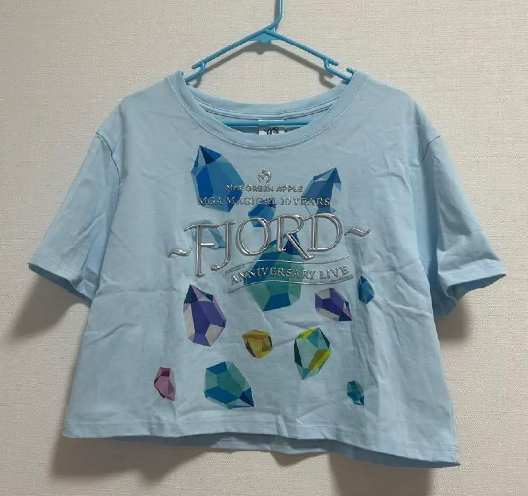 Mrs. GREEN APPLEフィヨルドTシャツクロップド