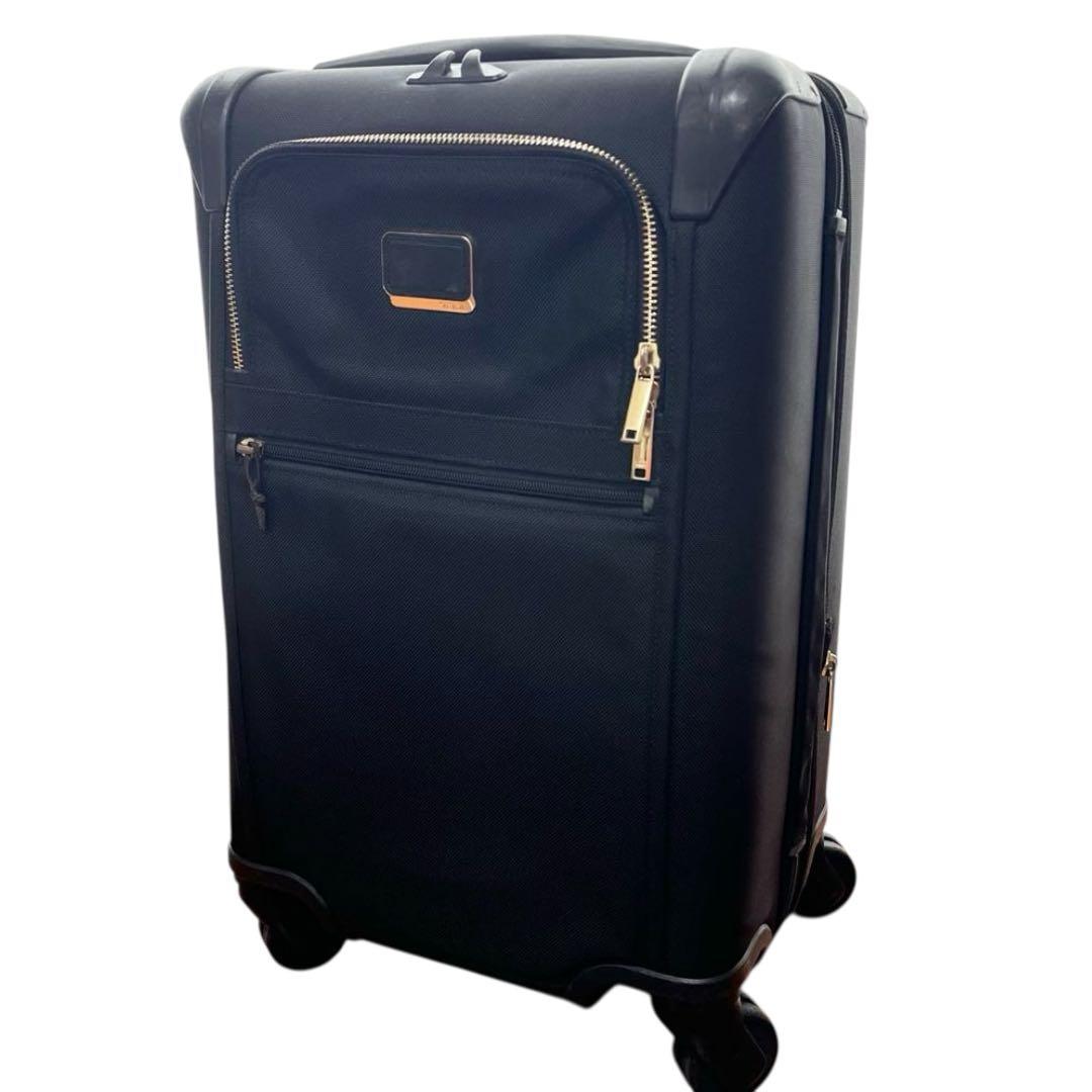 TUMI ALPHA インターナショナル デュアルアクセス ブラックゴールド