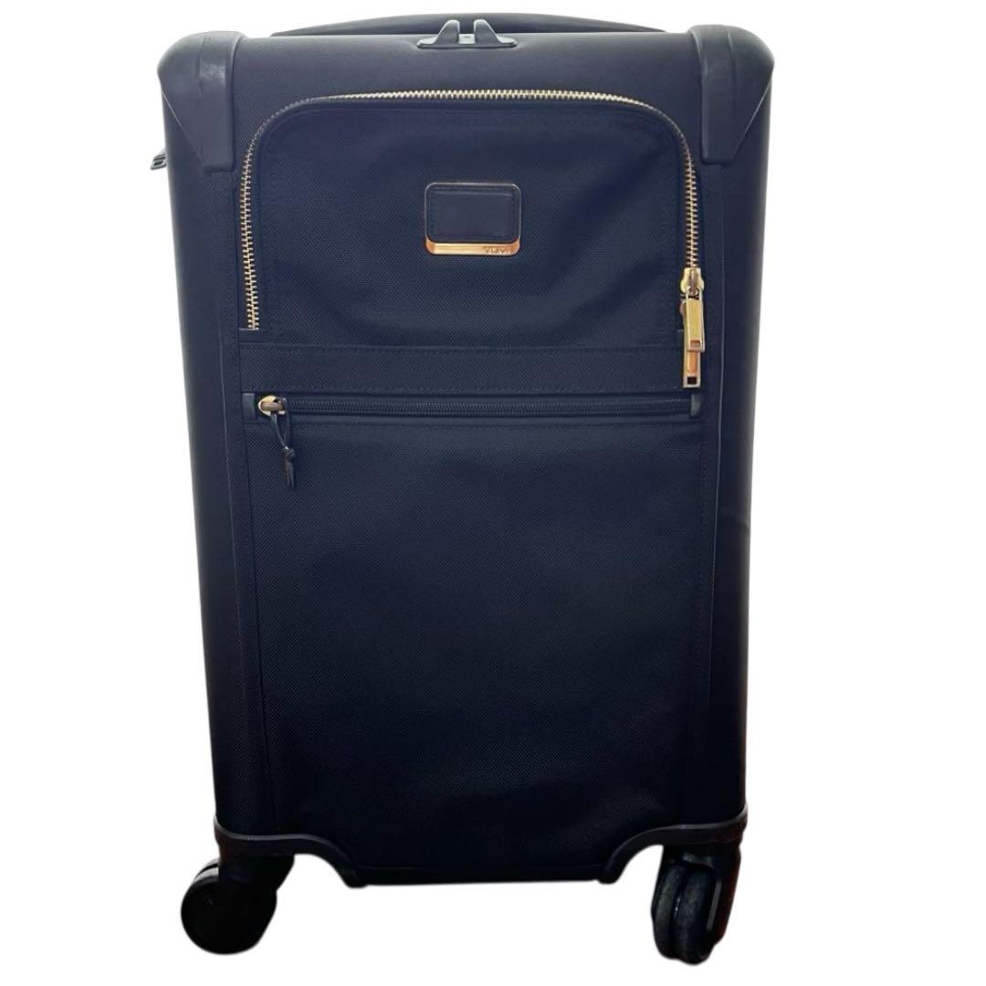 TUMI ALPHA インターナショナル デュアルアクセス ブラックゴールド