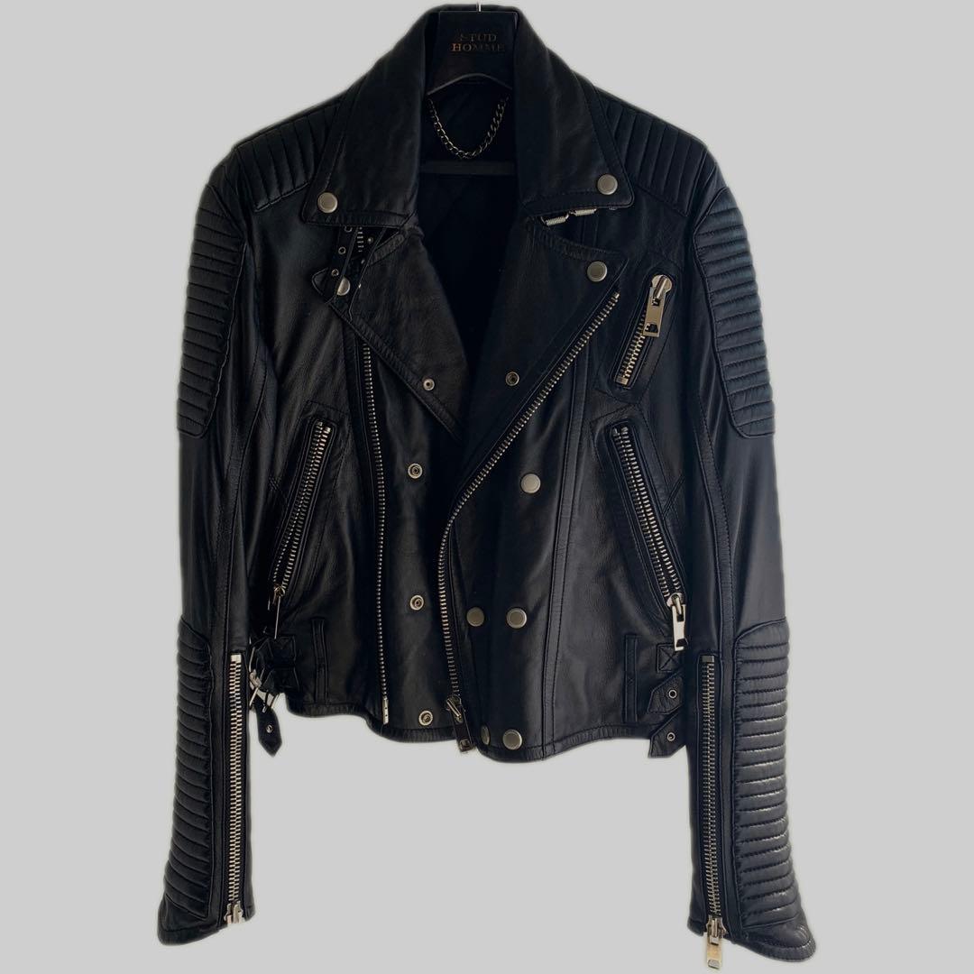 stud homme 短丈 バーバリープローサム型 ダブルライダース Opium