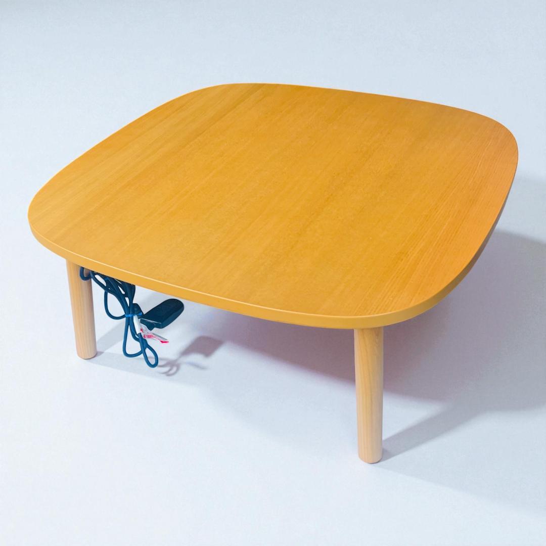 無印良品　こたつ　正方形　フラットヒーター