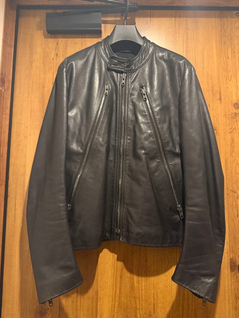 Martin Margiela 本人期 八の字 レザージャケット　08AW