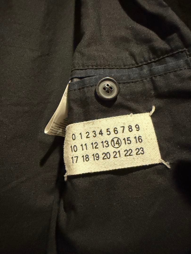 Martin Margiela 本人期 八の字 レザージャケット　08AW