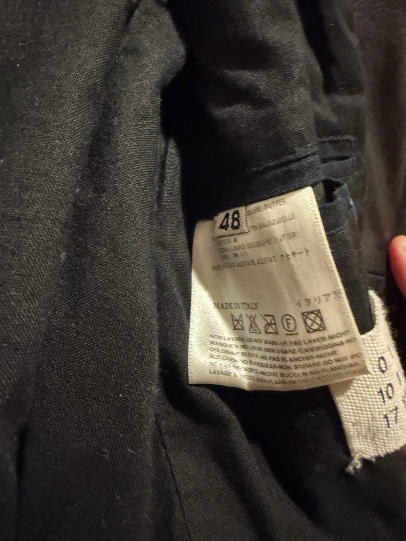 Martin Margiela 本人期 八の字 レザージャケット　08AW