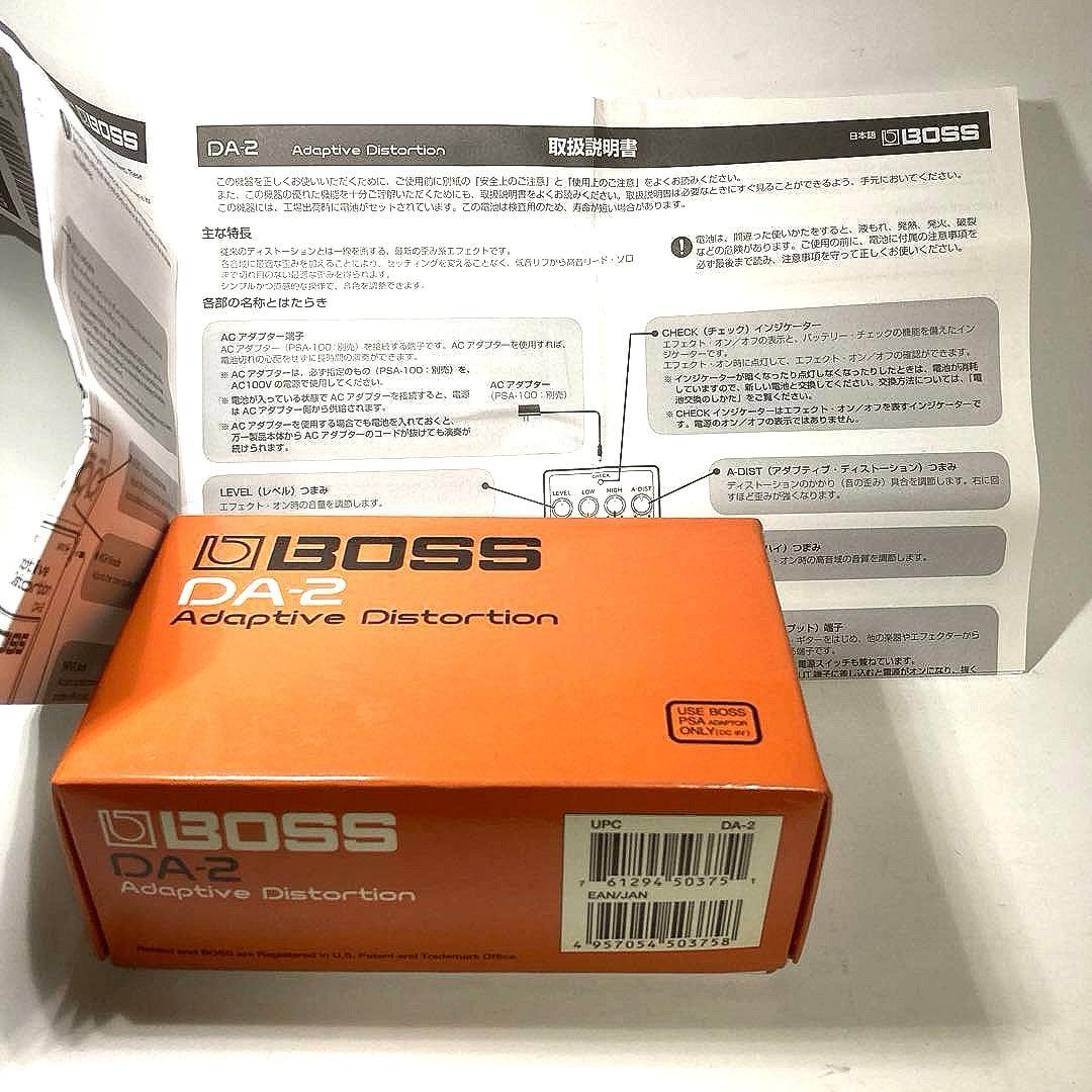 BOSS DA-2 Adaptive Distortion レア TK