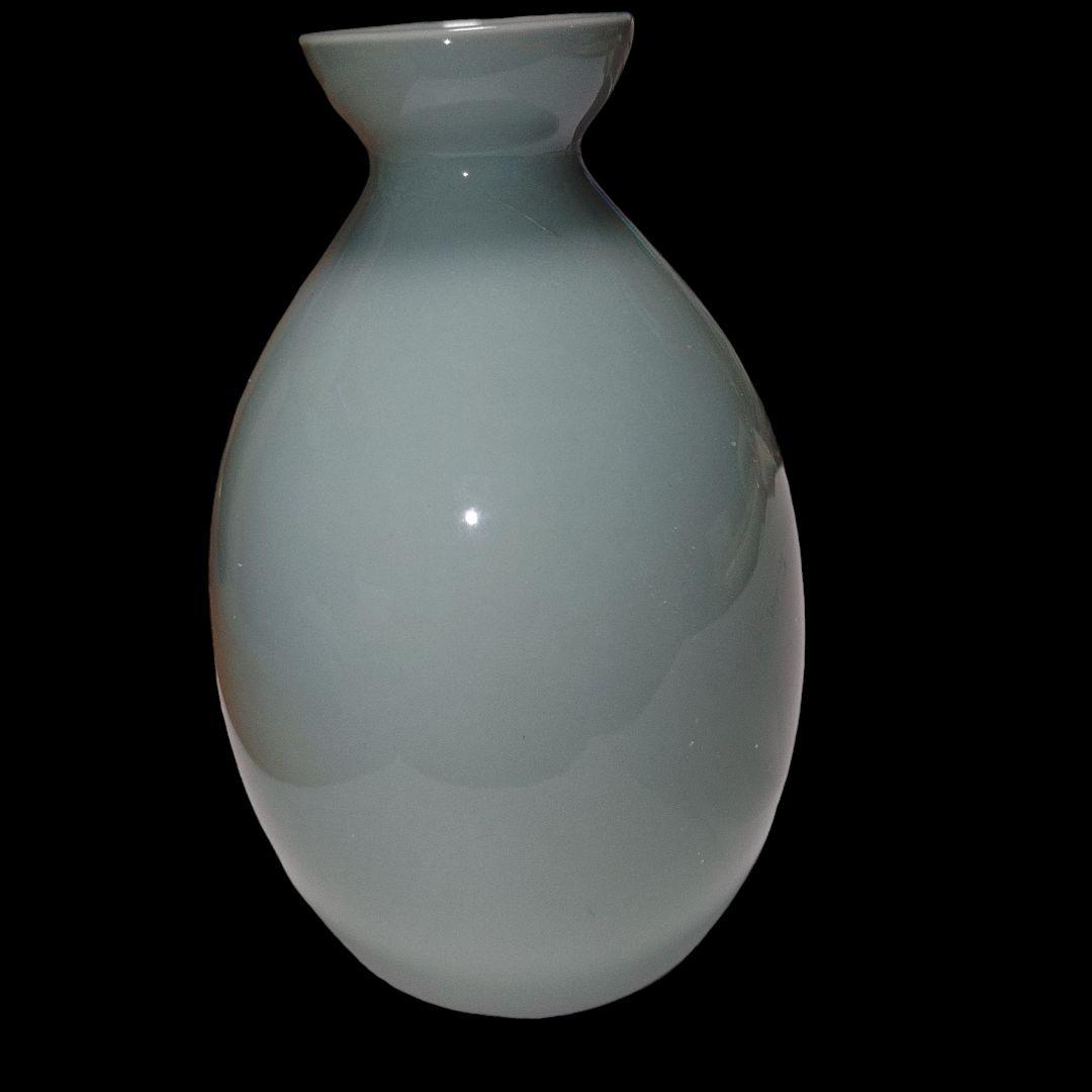 ■四代諏訪蘇山　青磁花入　作家物