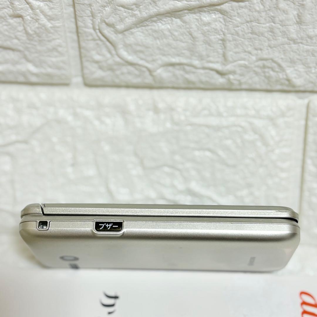 ★良品★ au かんたんケータイKYF43 SIMフリー　京セラ　充電器　取説