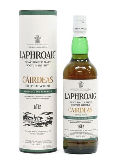 【新品・未開封】ラフロイグ カーディス カスクストレングストリプルウッド2019