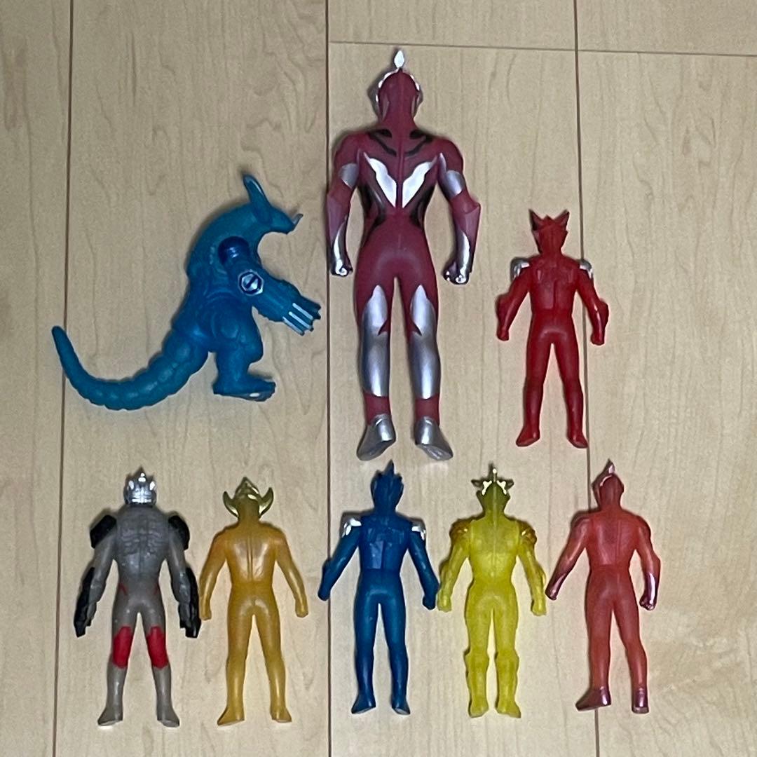 ウルトラマン　ソフビ　まとめ売り　レア　限定品　ウルフェス　クリア　フィギュア