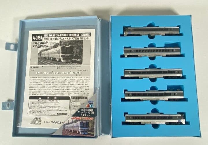MICRO A-0989 785系 NE01編成 リニューアル・ドア交換 5両