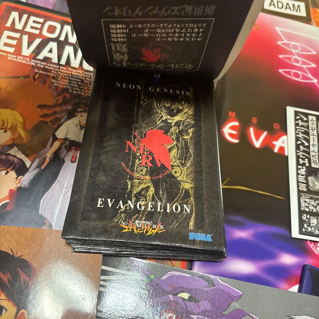 旧エヴァンゲリオン　グッズ　まとめ売り　カードコレクション　ノートクリアファイル