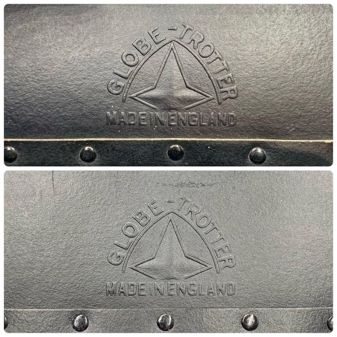 ［美品］グローブトロッター　オリジナル　キャリーケース　ベルト付　機内持ち込み可