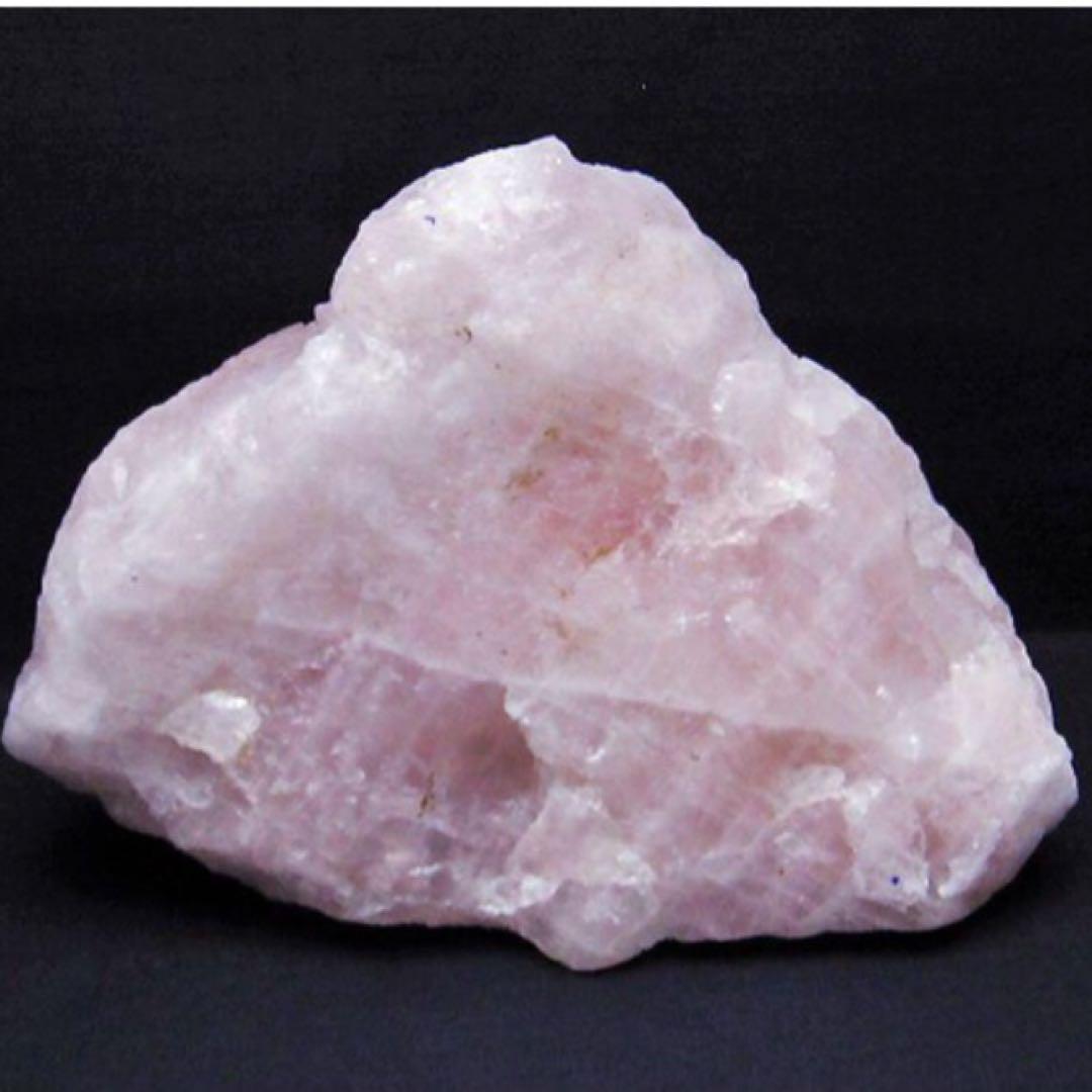 鉱石コレクション　ローズクォーツ原石 特大　約 5.5Kg／番号568-4089