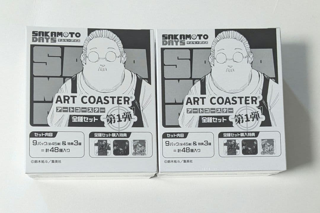 SAKAMOTO DAYS サカデイ アートコースター サカモトデイズ　2BOX