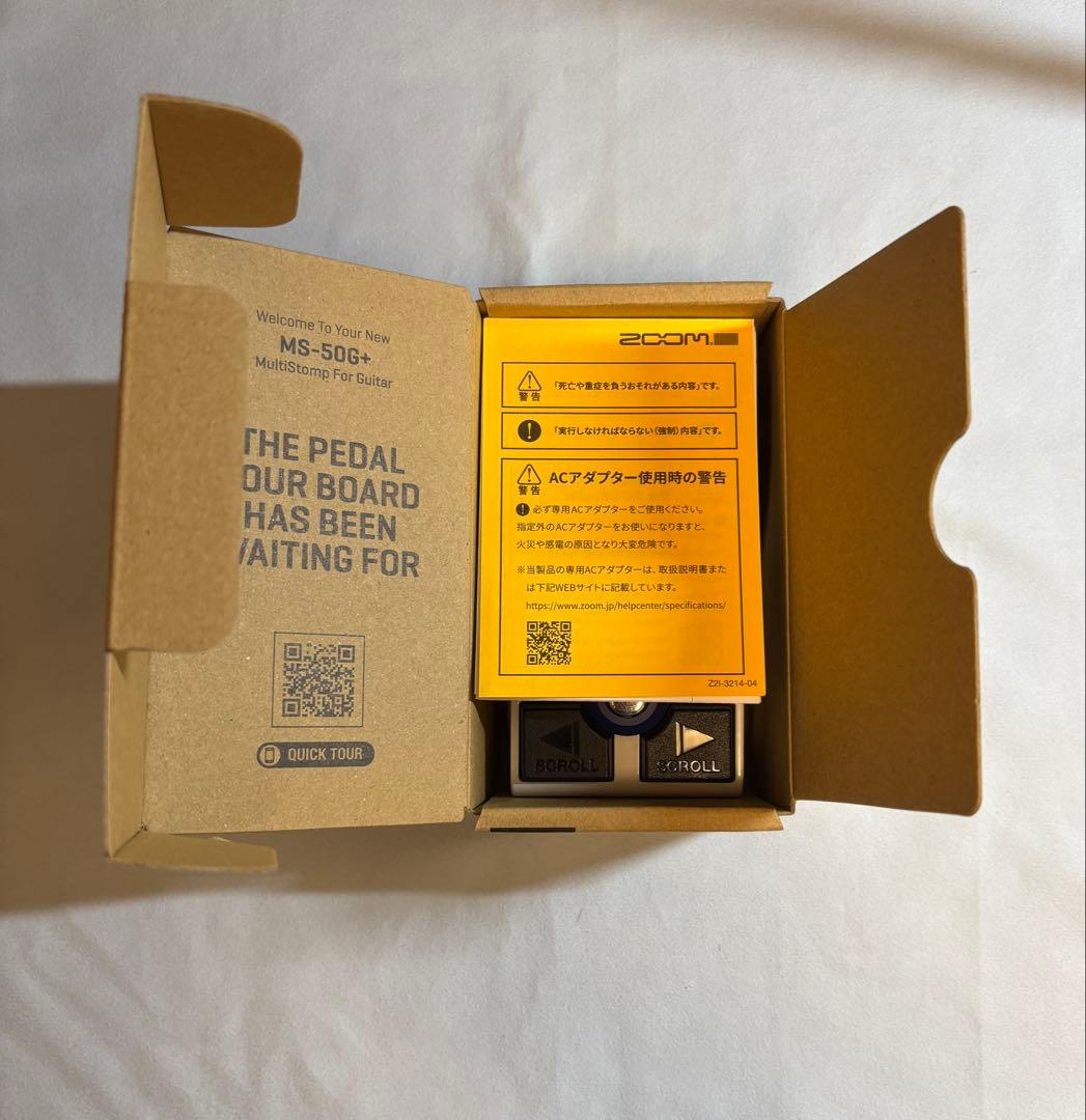 ZOOM MS-50G+ ギターエフェクター