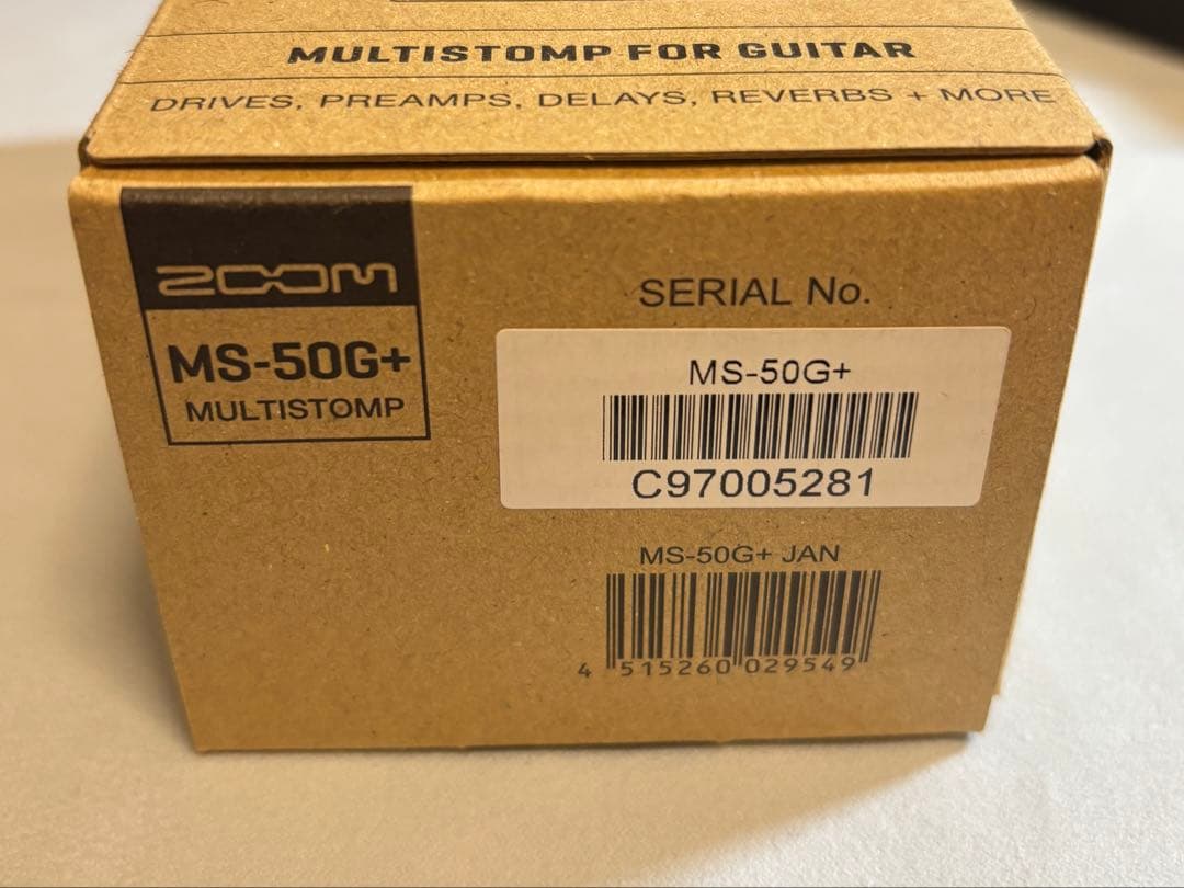 ZOOM MS-50G+ ギターエフェクター