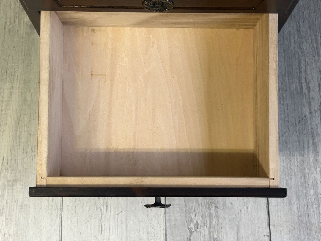 カリモク　karimoku コロニアル　4段チェスト　電話台　スタンド　IG