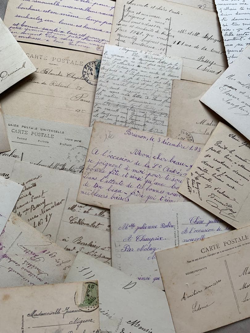 アンティークポストカード　海外紙もの