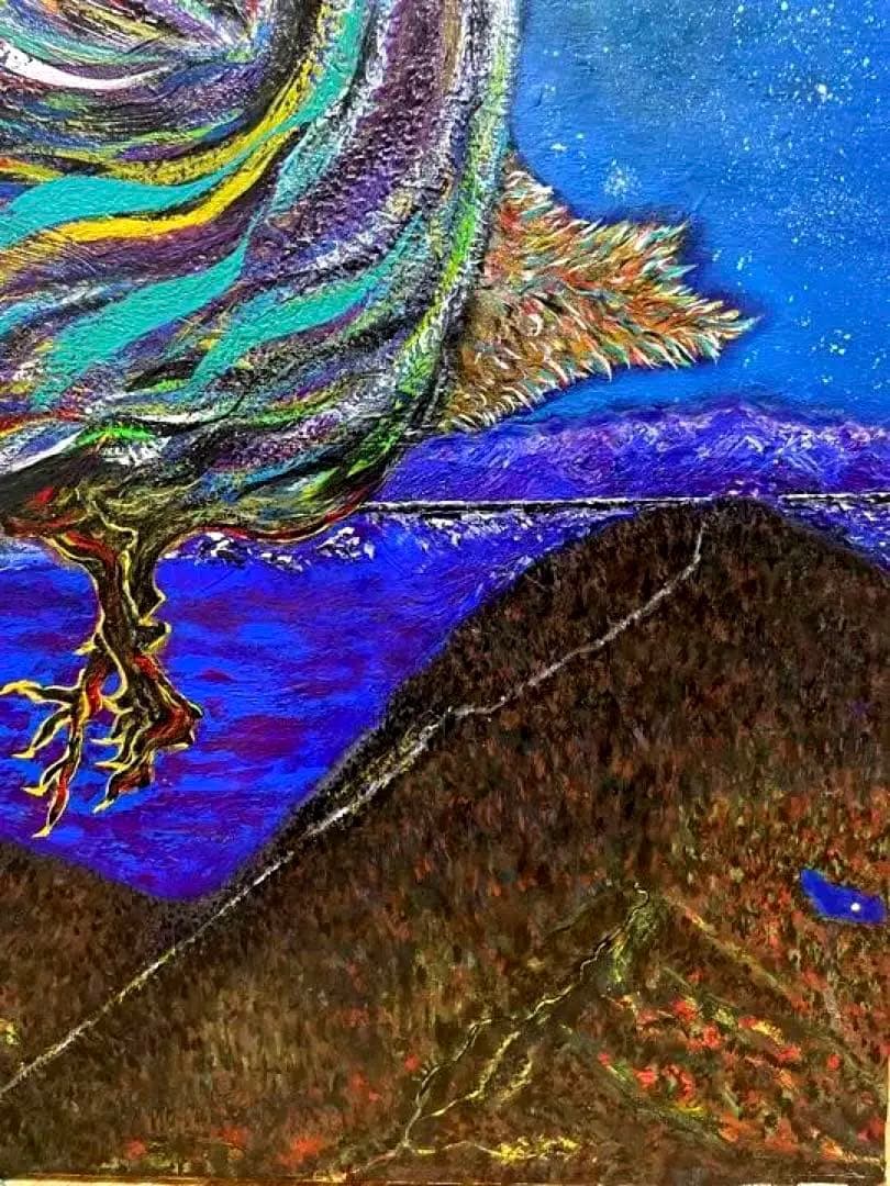 【◉永遠に】F30号　　souling_y アクリル画