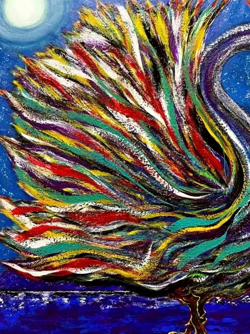 【◉永遠に】F30号　　souling_y アクリル画